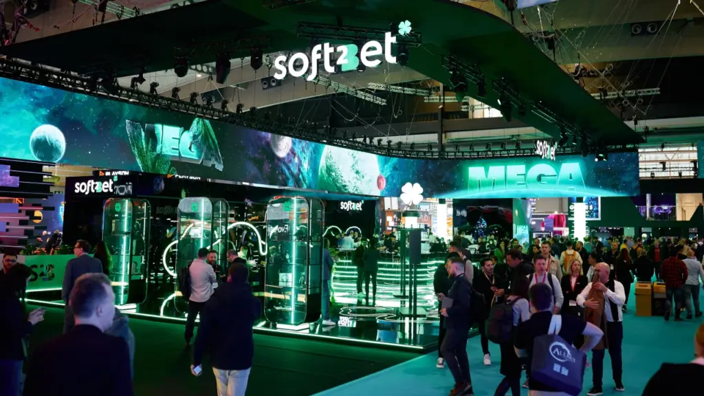 Soft2Bet Malta exhibition booth networking event